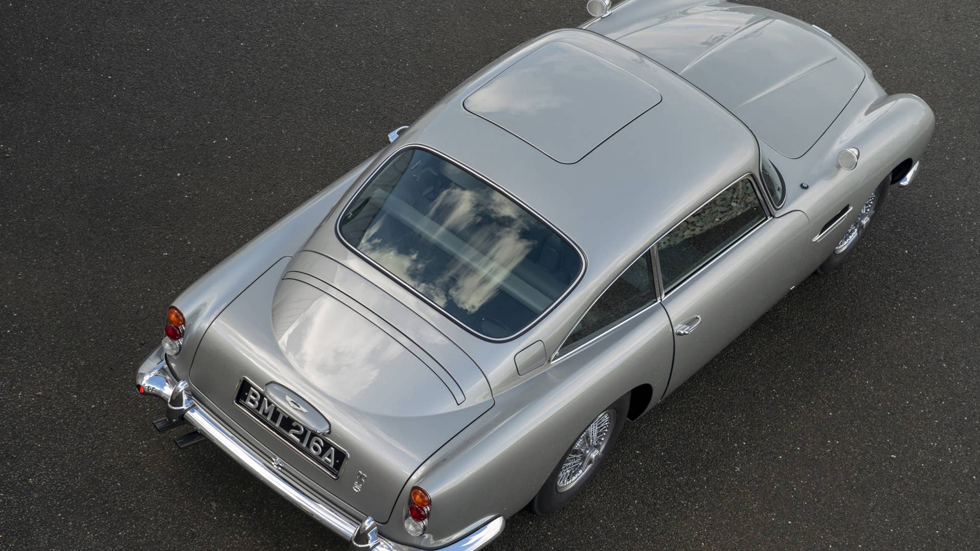 Aston Martin completes the first gadget-filled DB5 Continuation from the James Bond movie 'Goldfinger.'