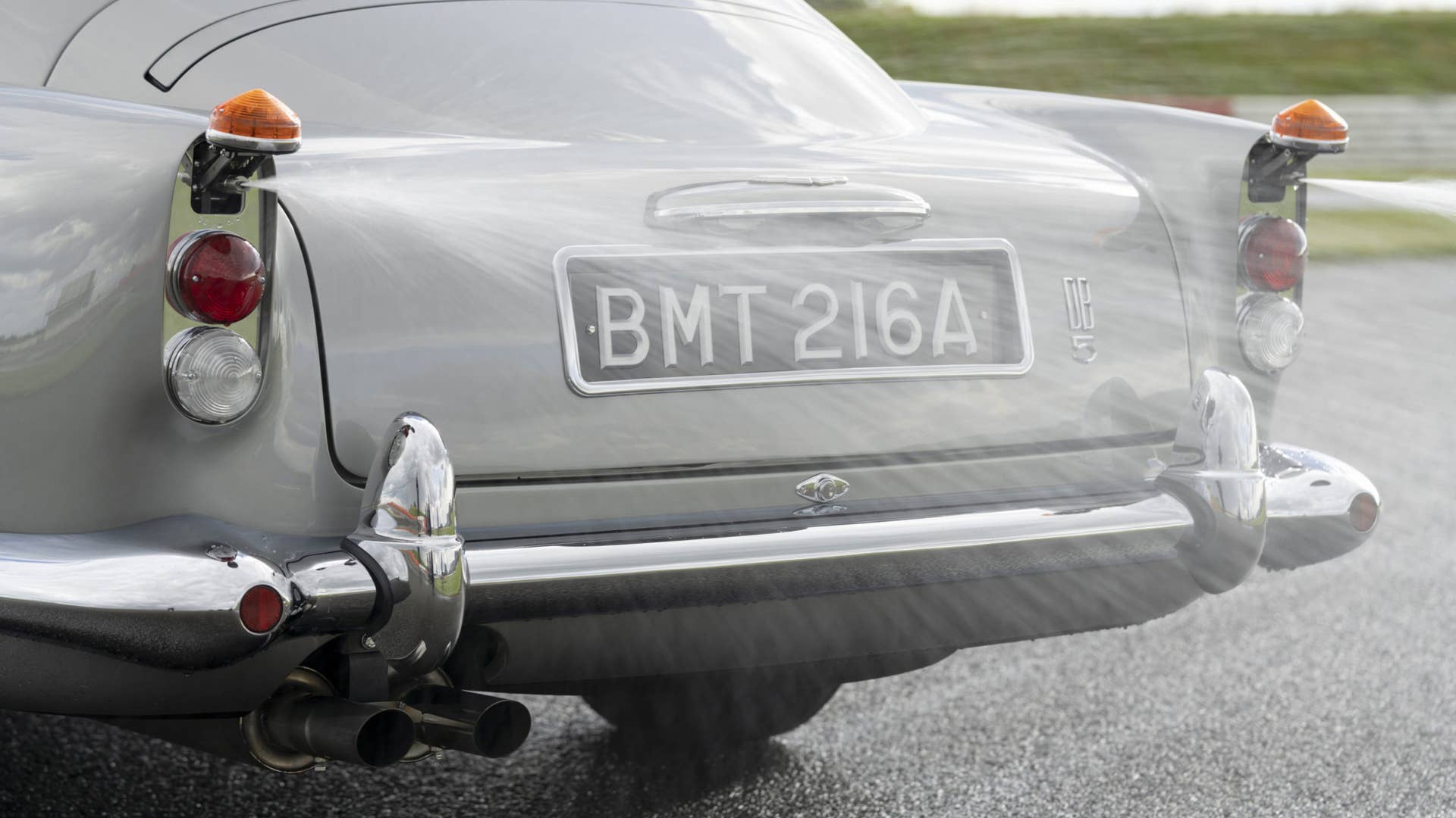 Aston Martin completes the first gadget-filled DB5 Continuation from the James Bond movie 'Goldfinger.'