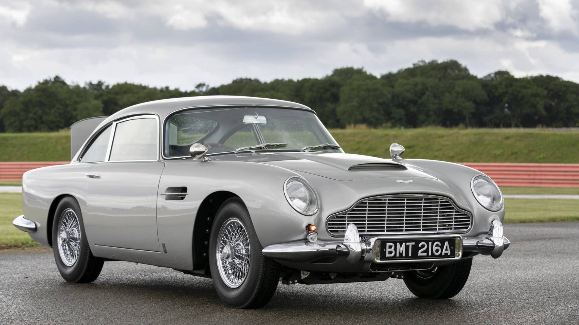 Aston Martin completes the first gadget-filled DB5 Continuation from the James Bond movie 'Goldfinger.'