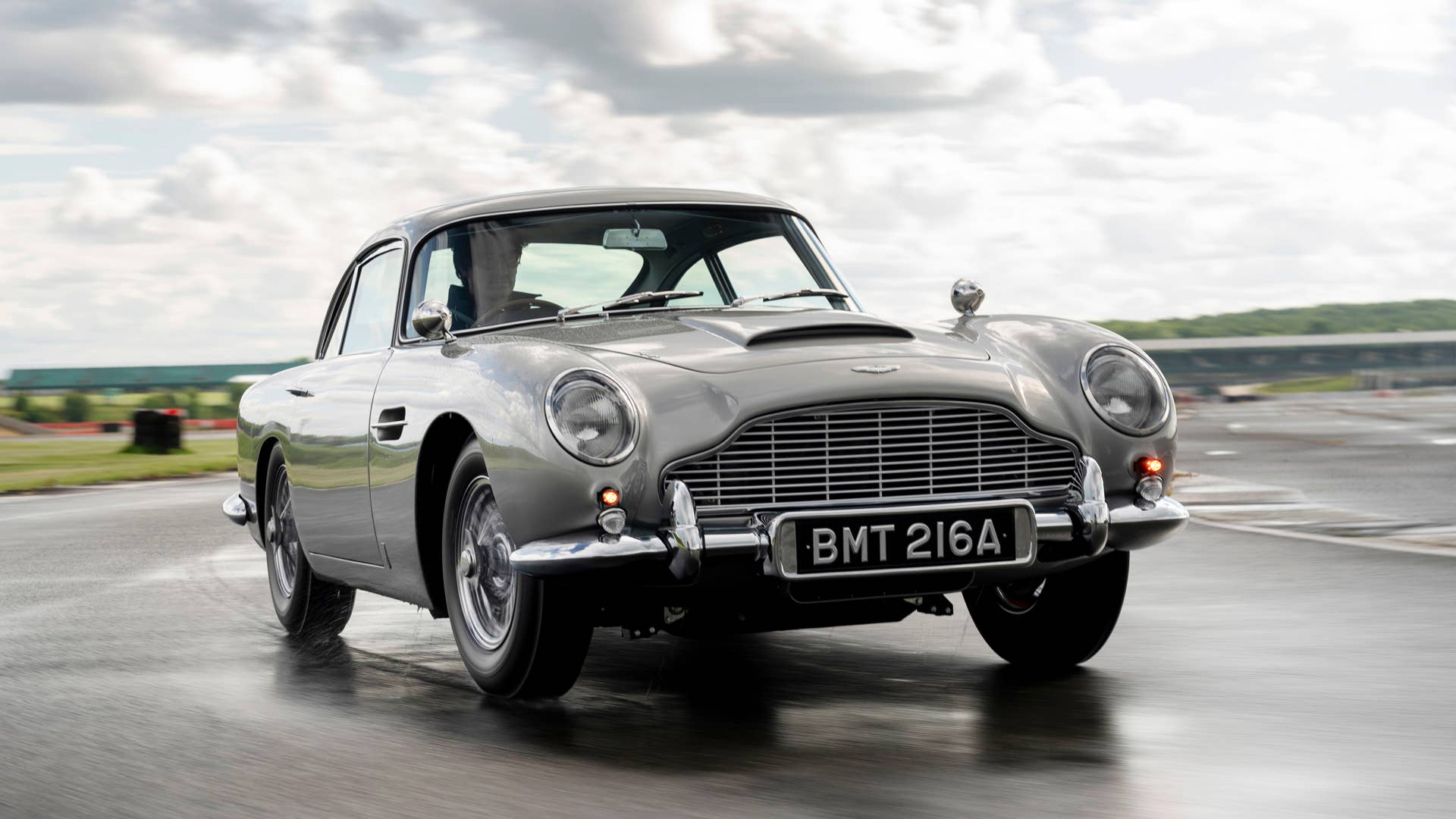 Aston Martin completes the first gadget-filled DB5 Continuation from the James Bond movie 'Goldfinger.'