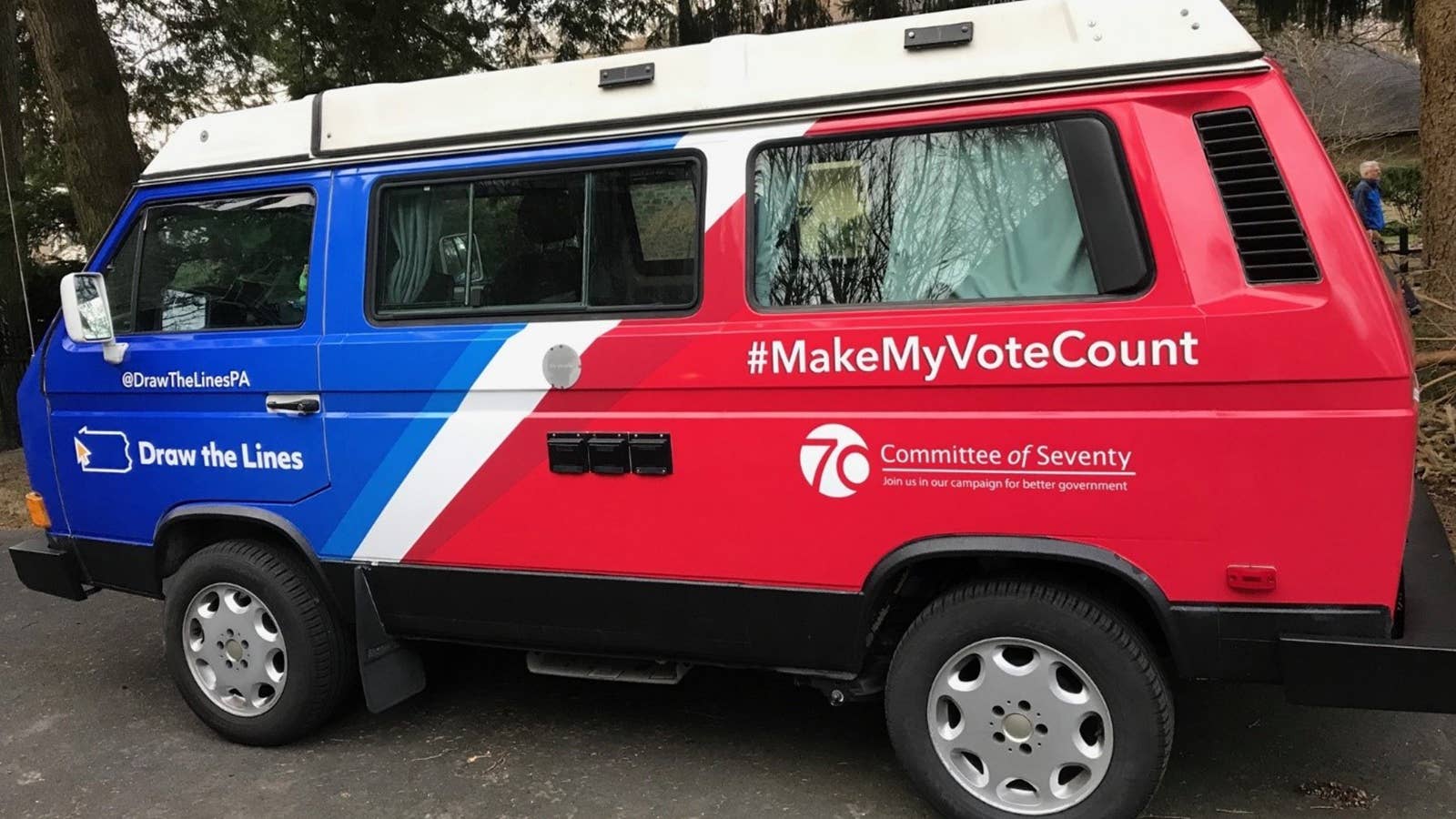 1991 VW Vanagon Westfalia "Voteswagon"