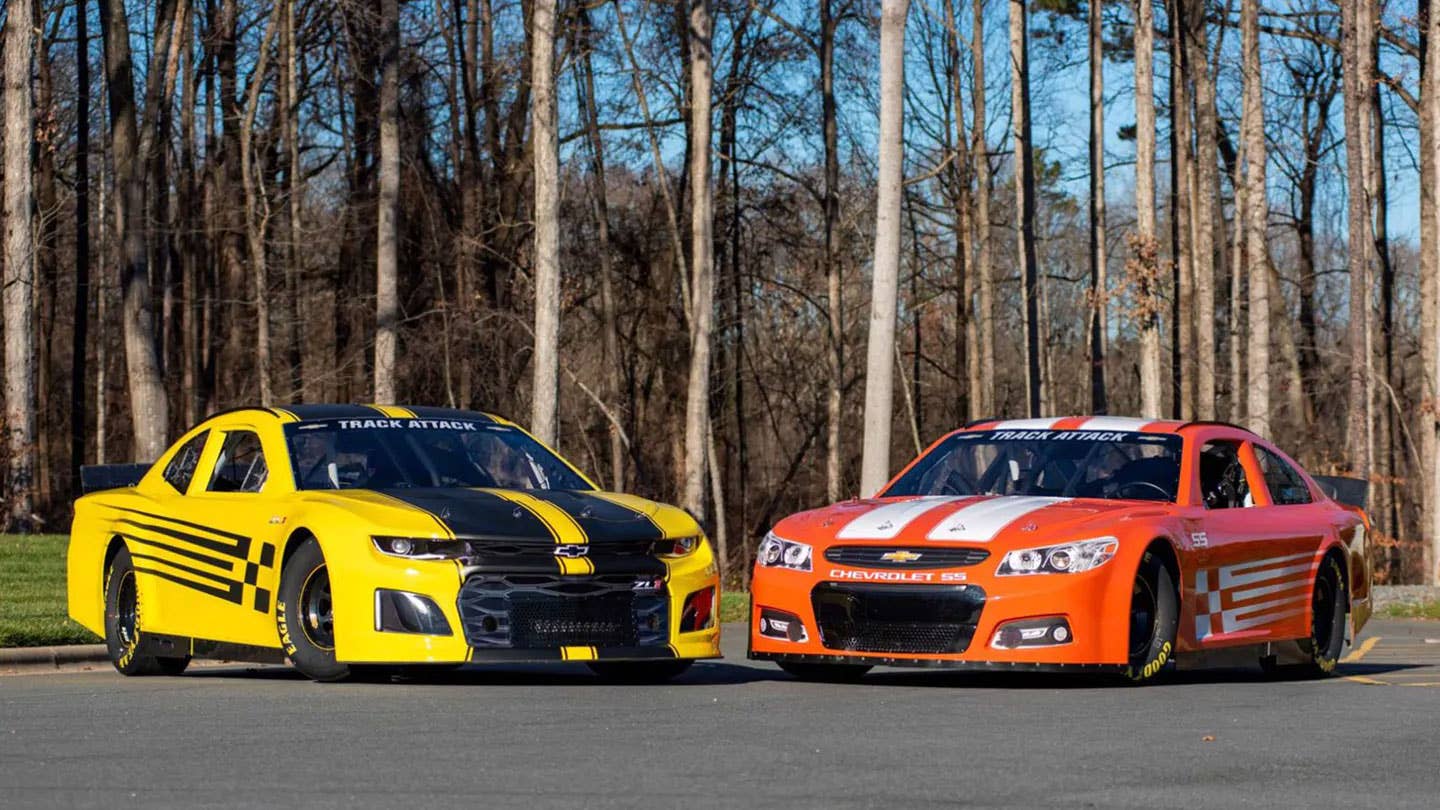 Hendrick Motorsports Track Attack is a custom, NASCAR-derived race car ...