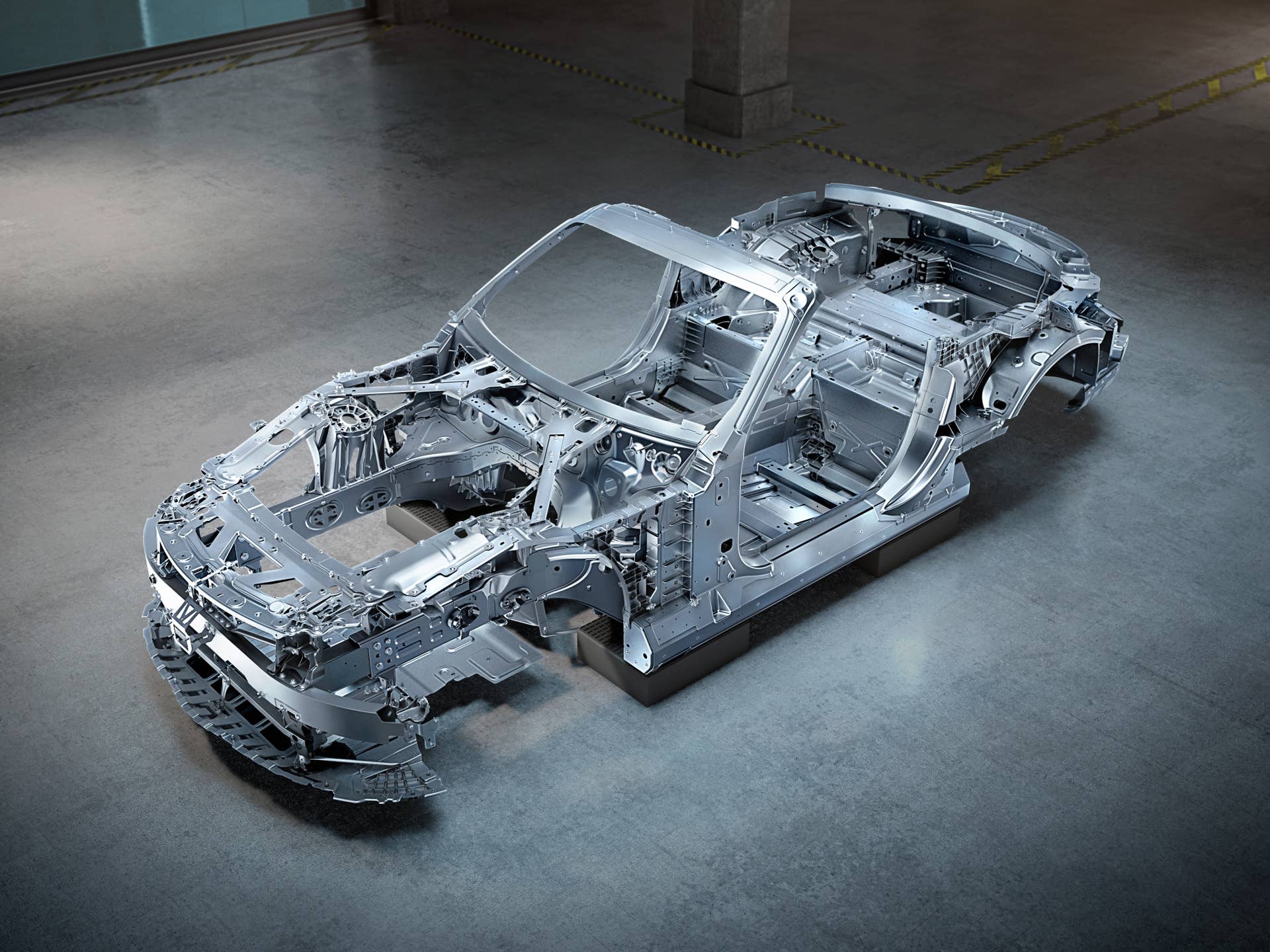 Rohbau neuer Mercedes-AMG SL