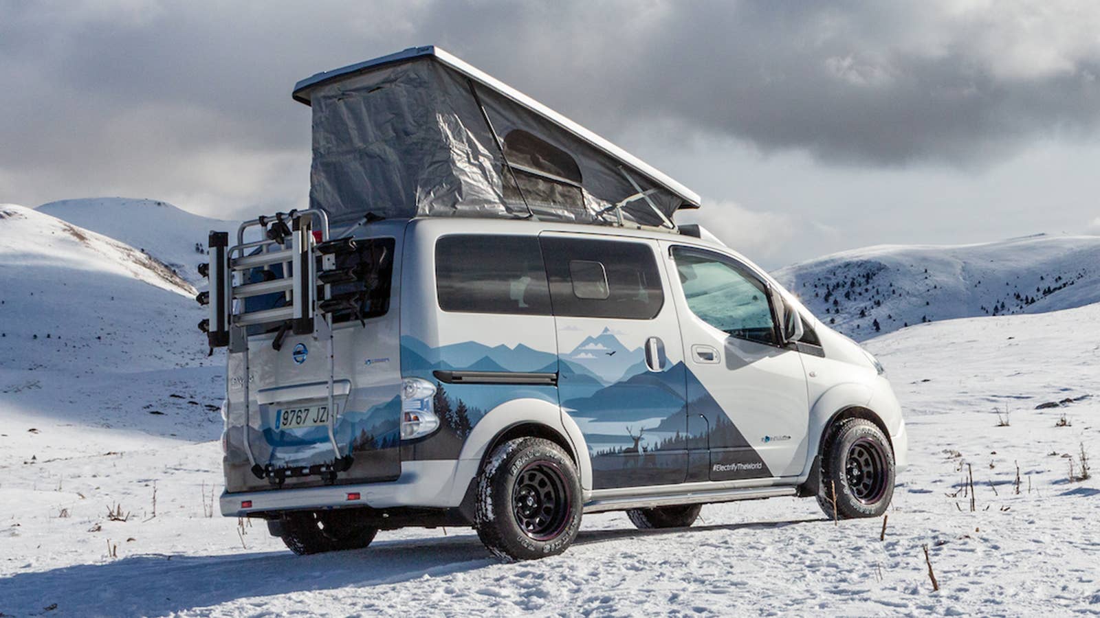 Nissan e-NV200 Winter Camper Concept