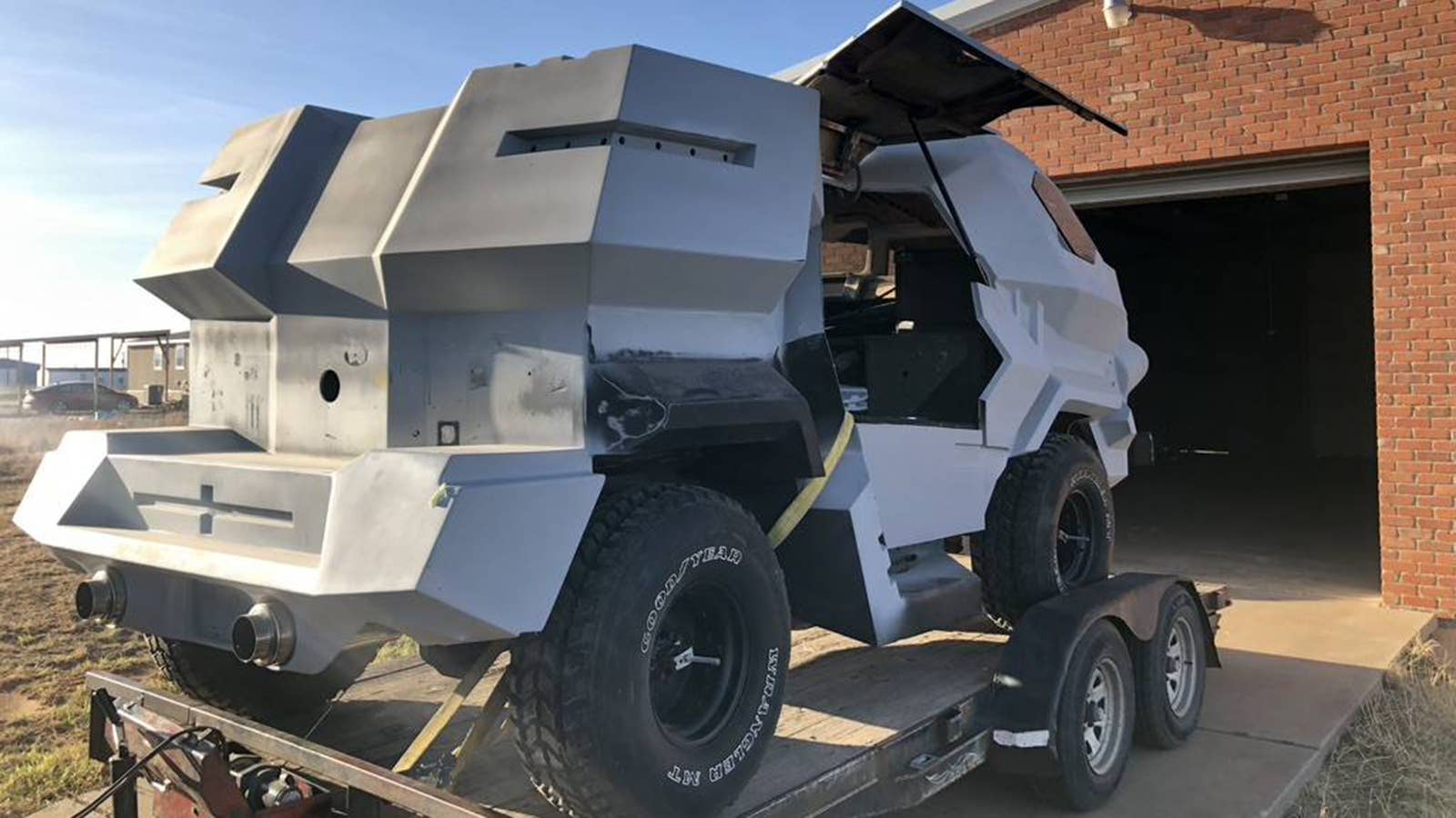 "Judge Dredd" Land Rover 101 Forward Control