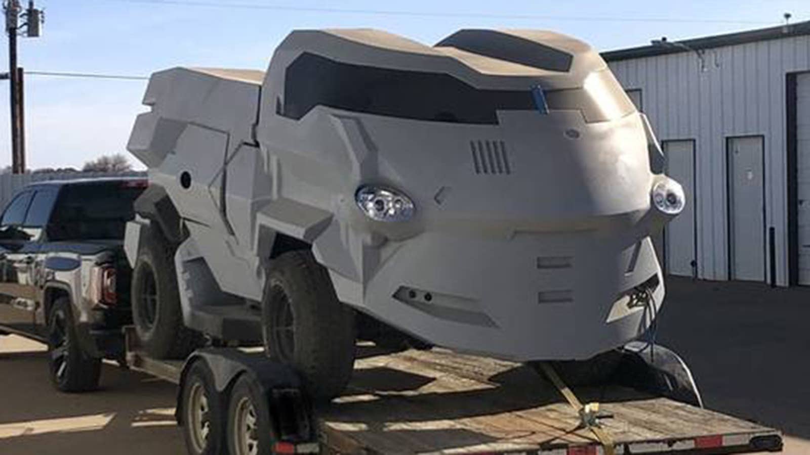 "Judge Dredd" Land Rover 101 Forward Control