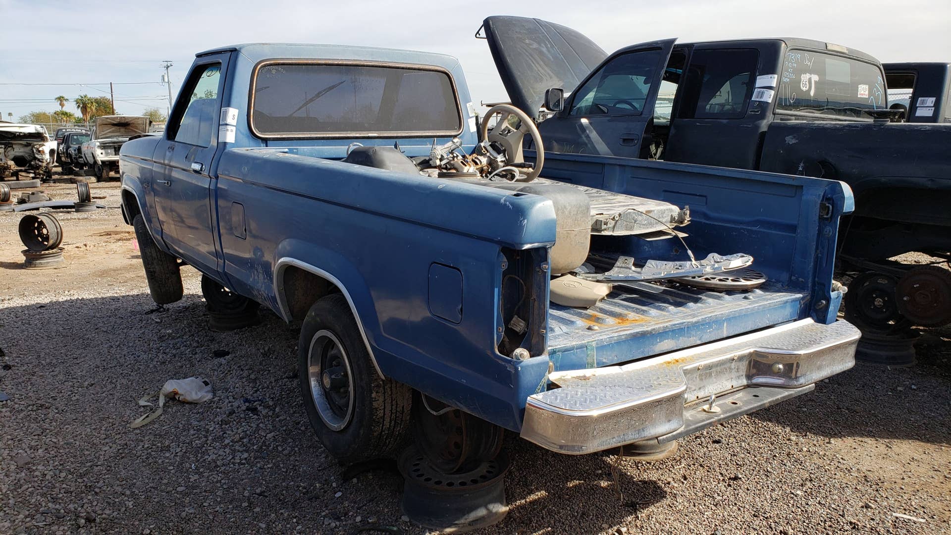 1985 Ford Ranger Rear Junkyard Gem: 1985 Ford Ranger XL - Autoblog