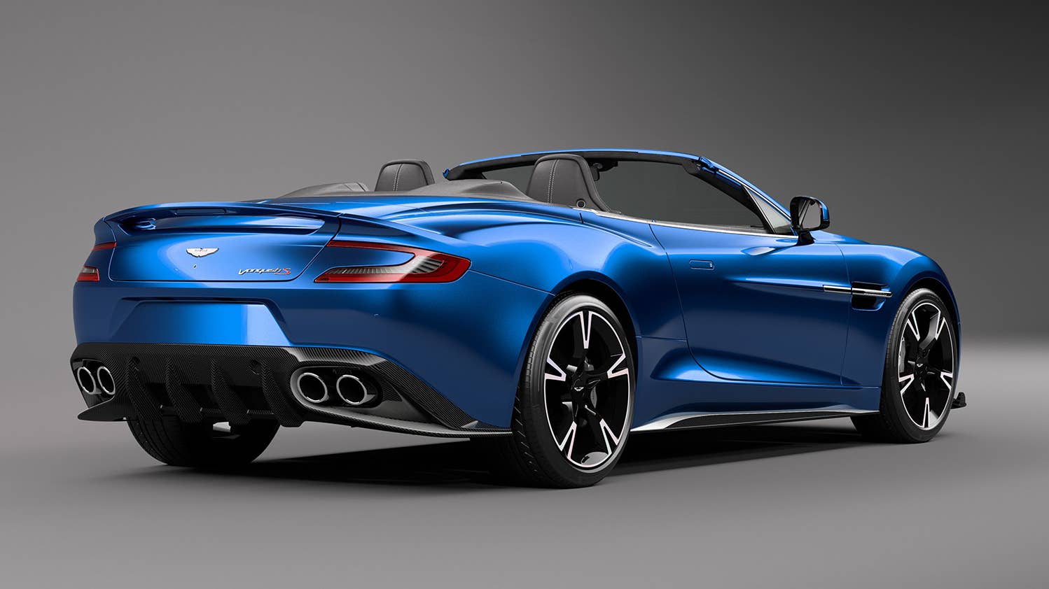 2018 Aston Martin Vanquish S Volante rear