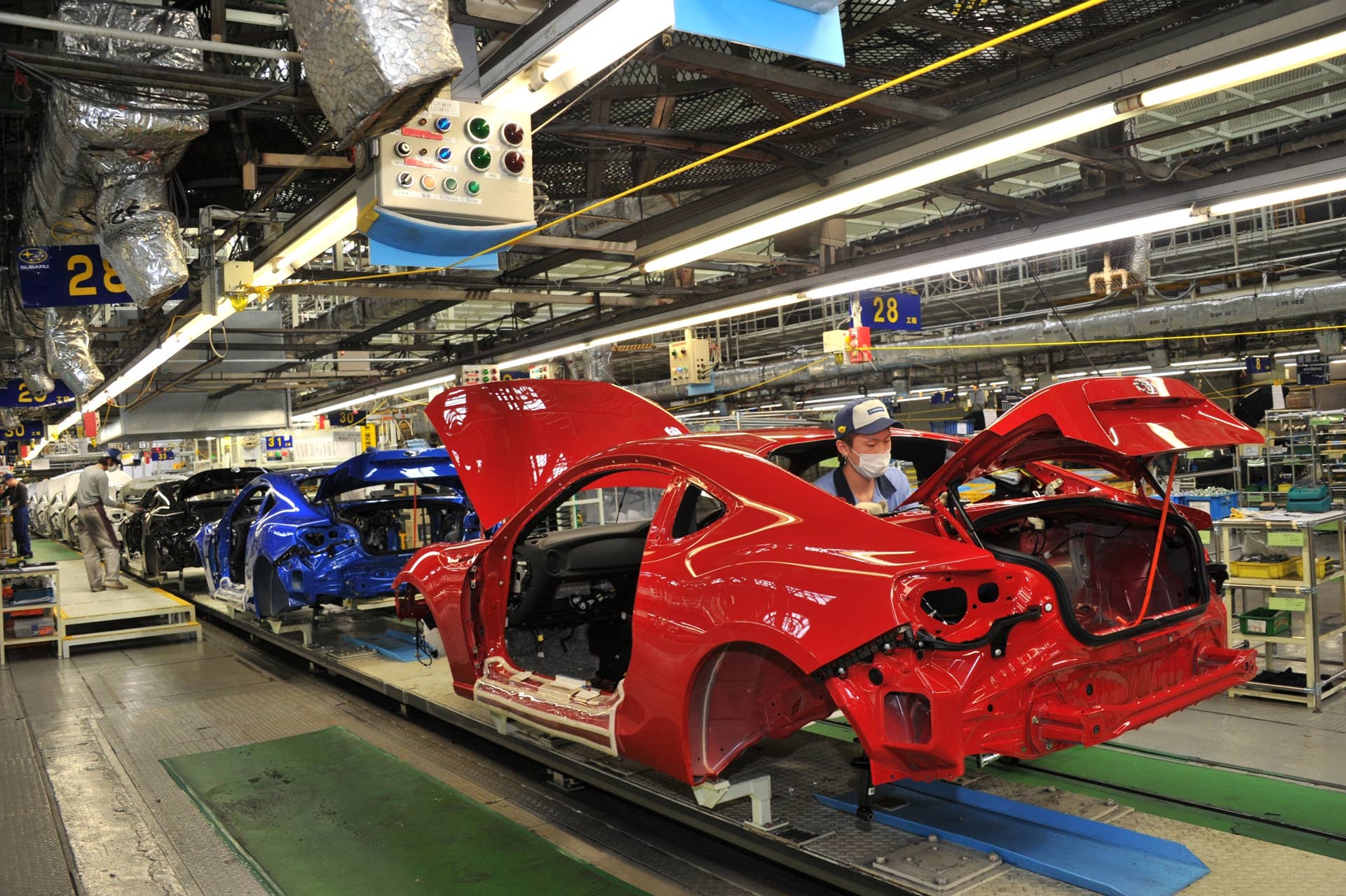 subaru Gunma factory