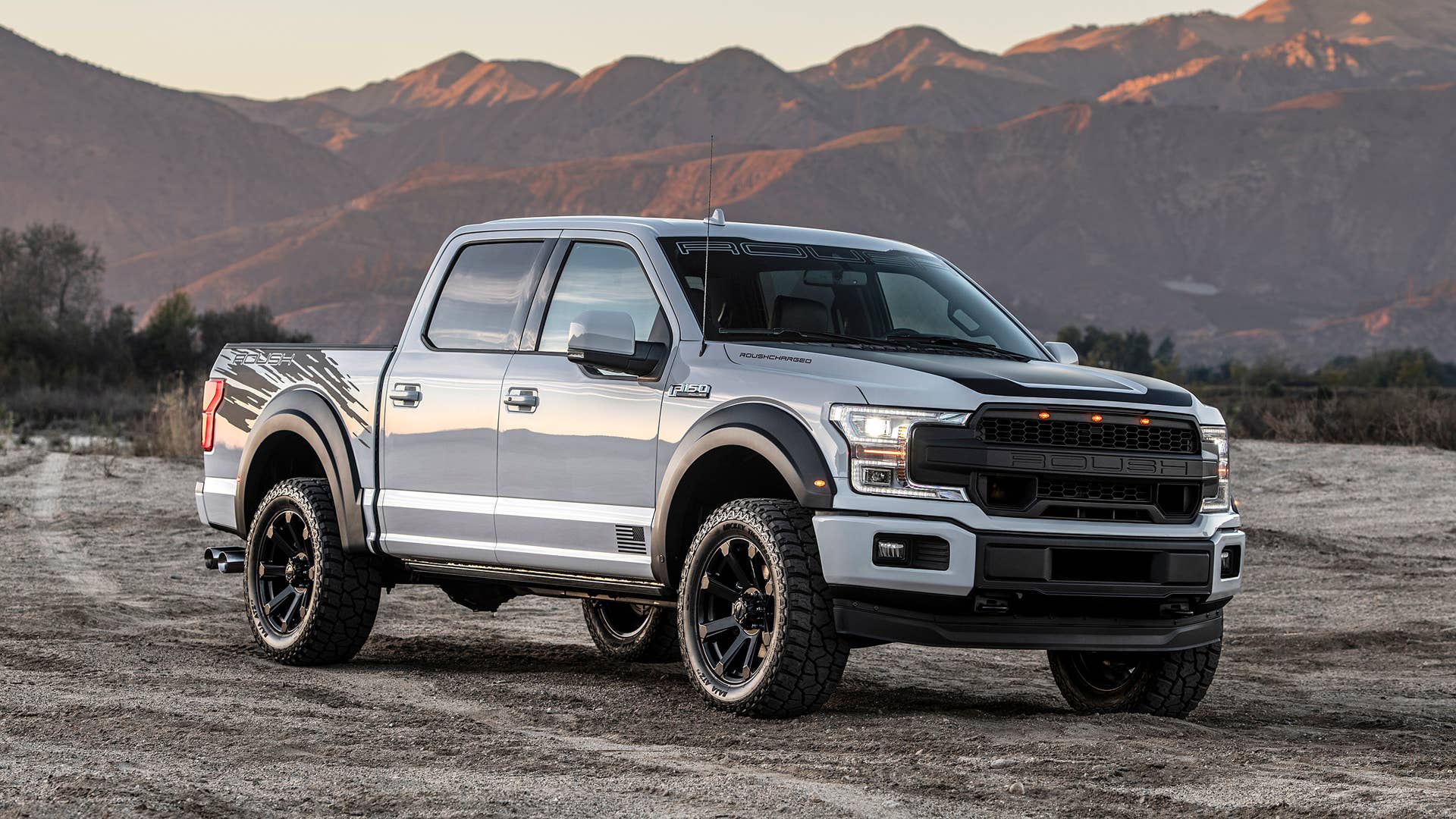 We drive the Roush SC F-150.