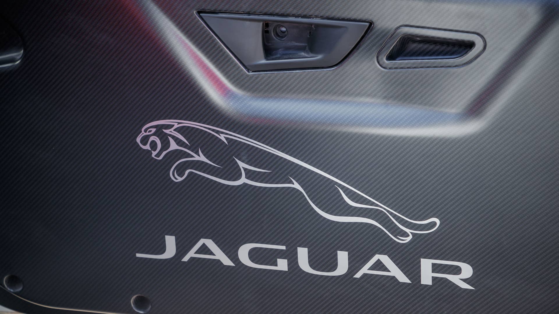 Jaguar F-Type rally car