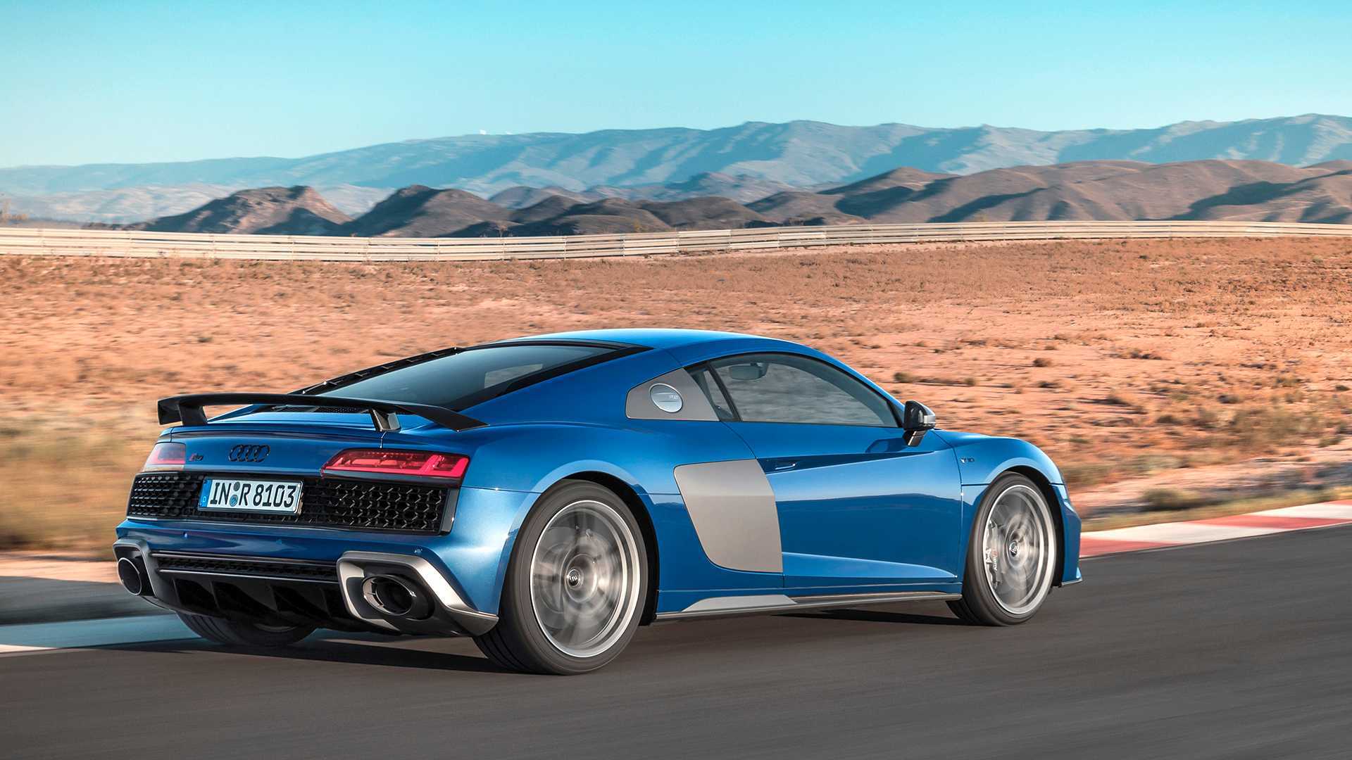 2020 Audi R8 and R8 Spyder