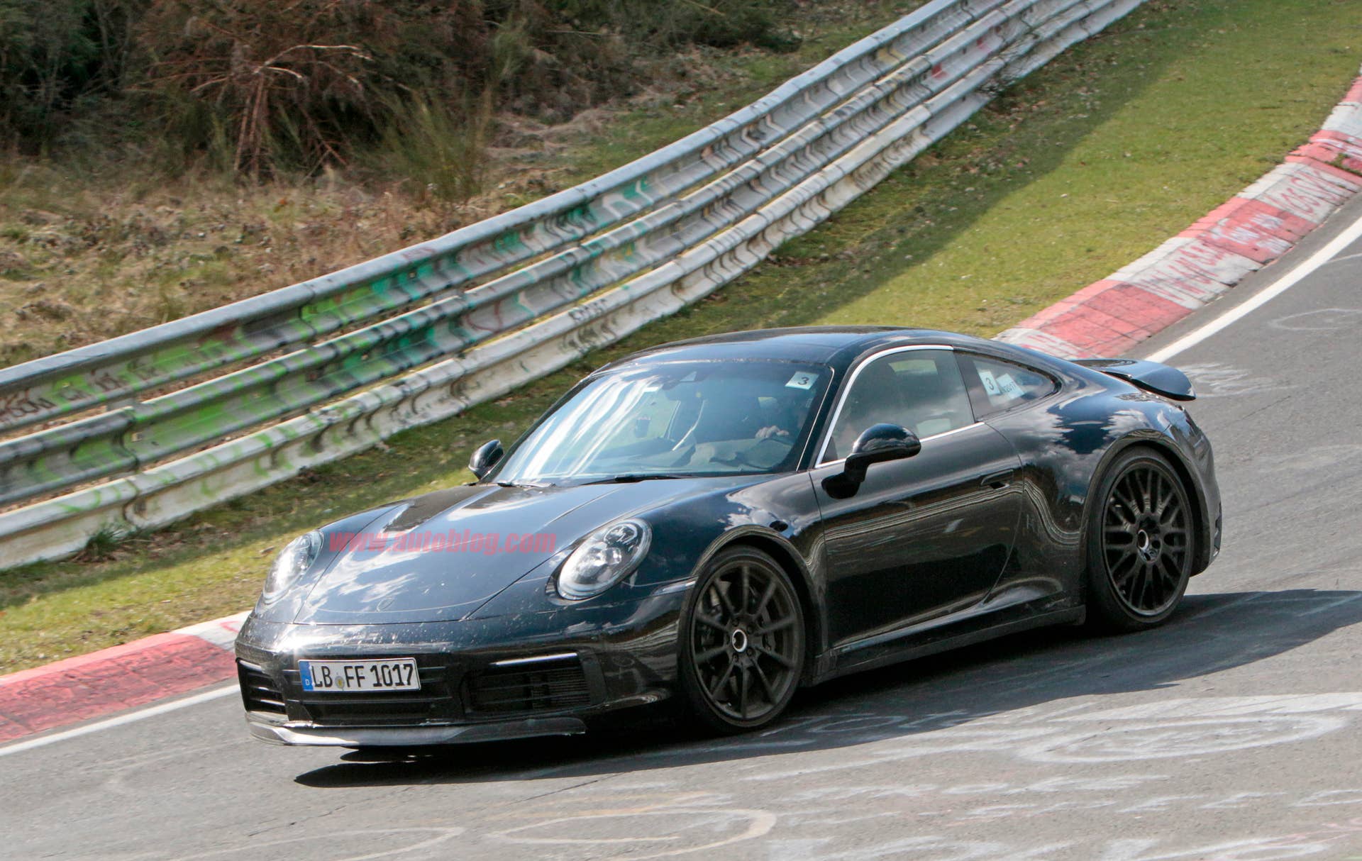 Porsche 911 spy shot