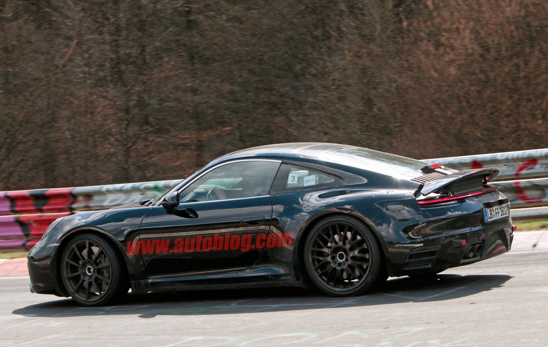 Porsche 911 spy shot
