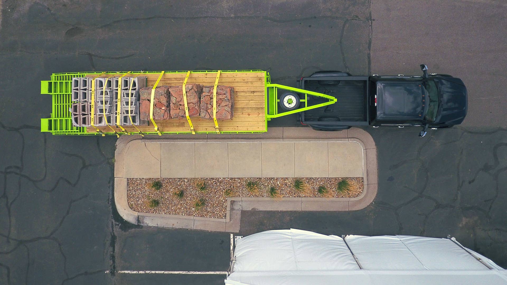2017 Ford F-Series Super Duty top view