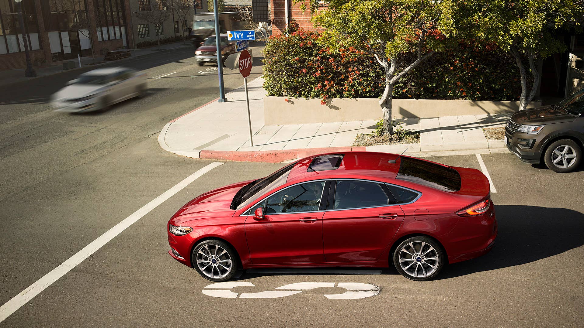 2017 Ford Fusion side view