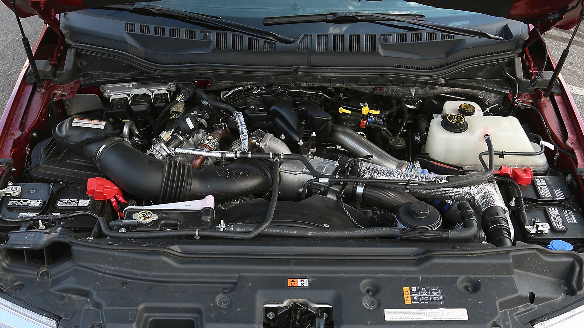 2017 Ford F-Series Super Duty engine