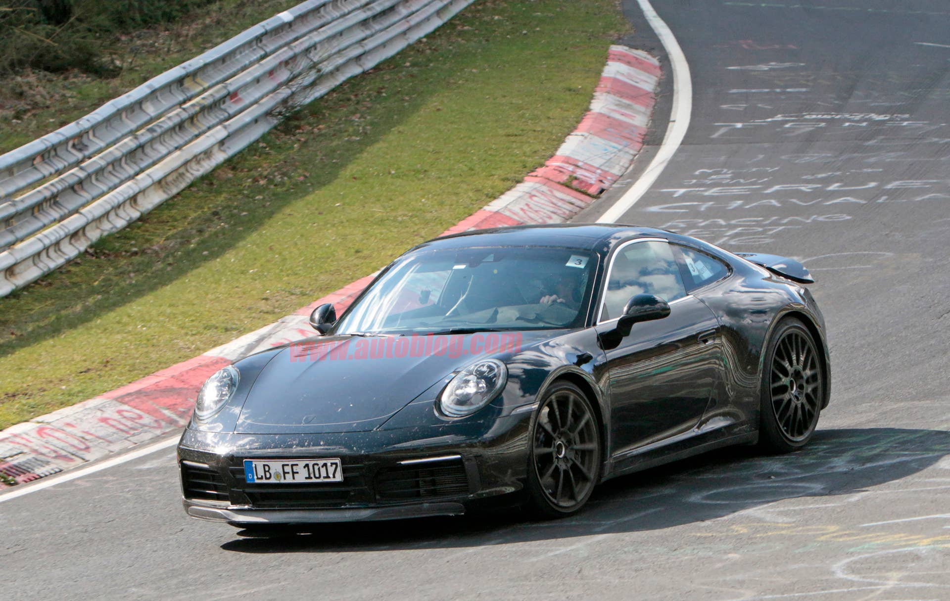 Porsche 911 spy shot