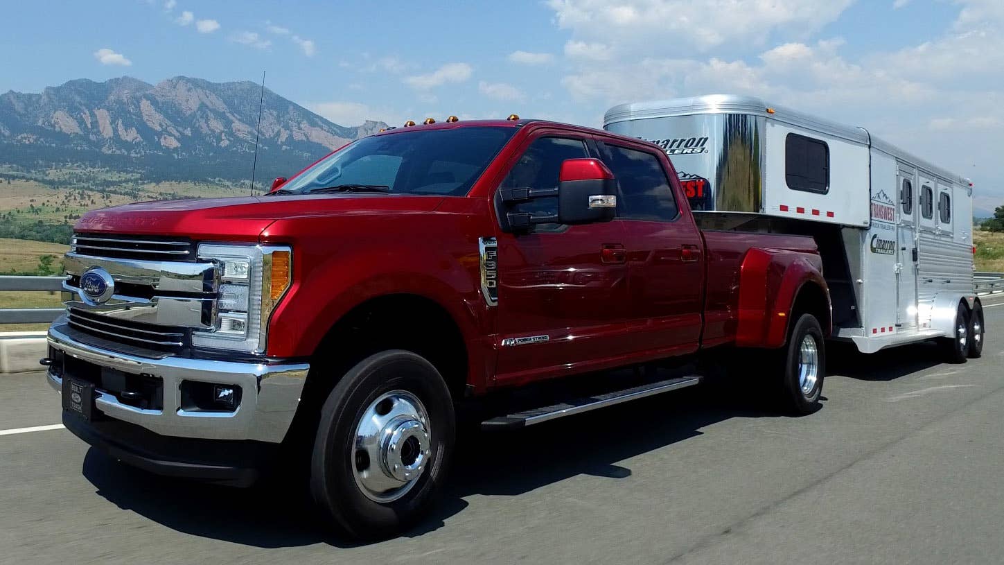 2017 Ford F-Series Super Duty towing