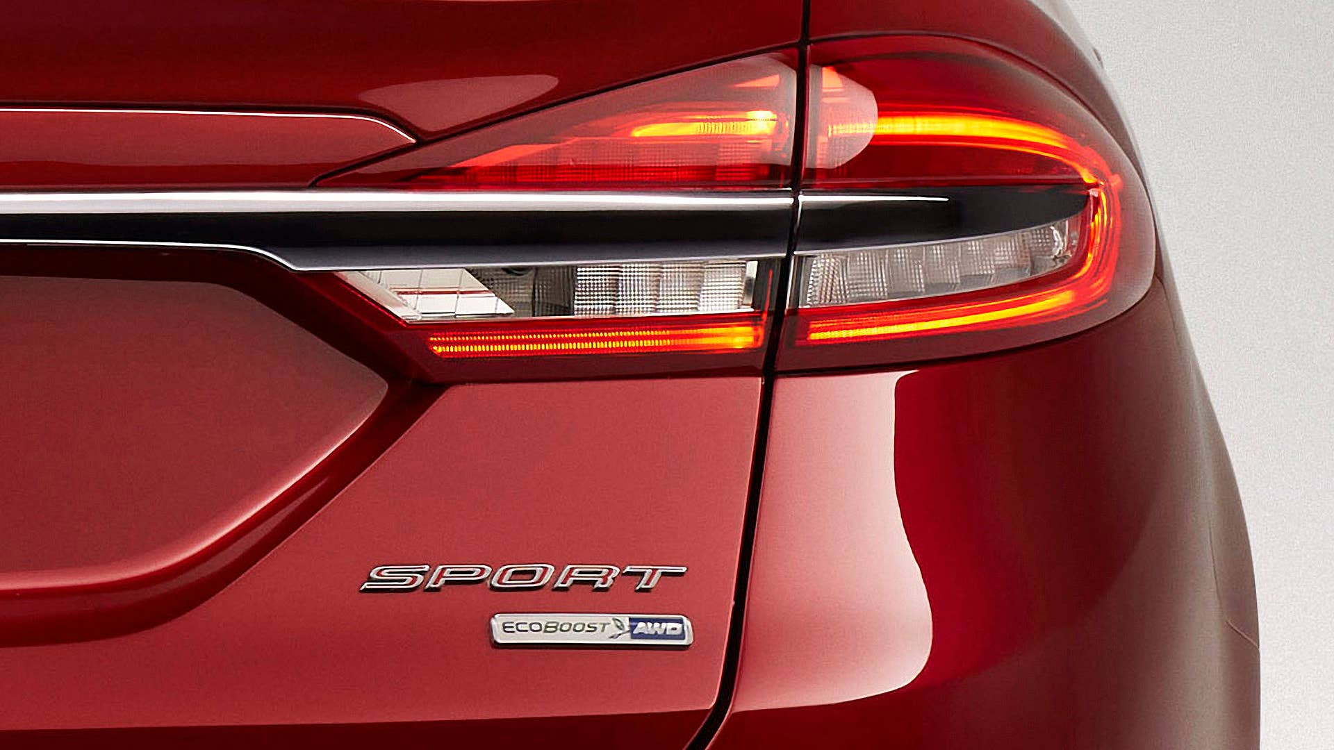 2017 Ford Fusion taillight