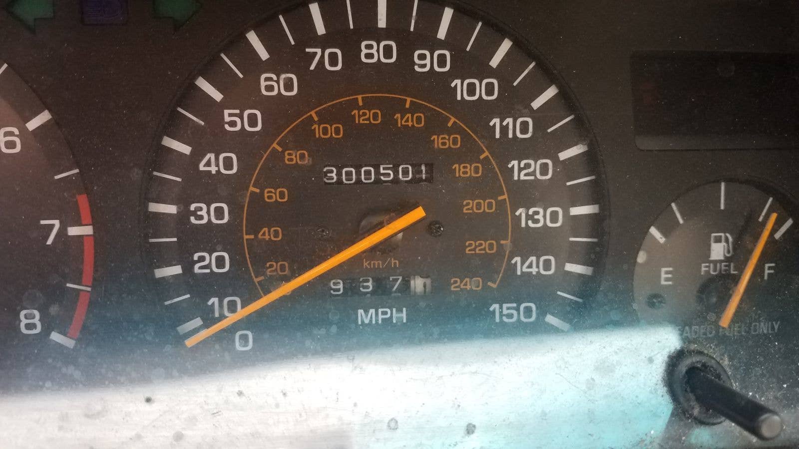 1990 Toyota Camry in Colorado wrecking yard