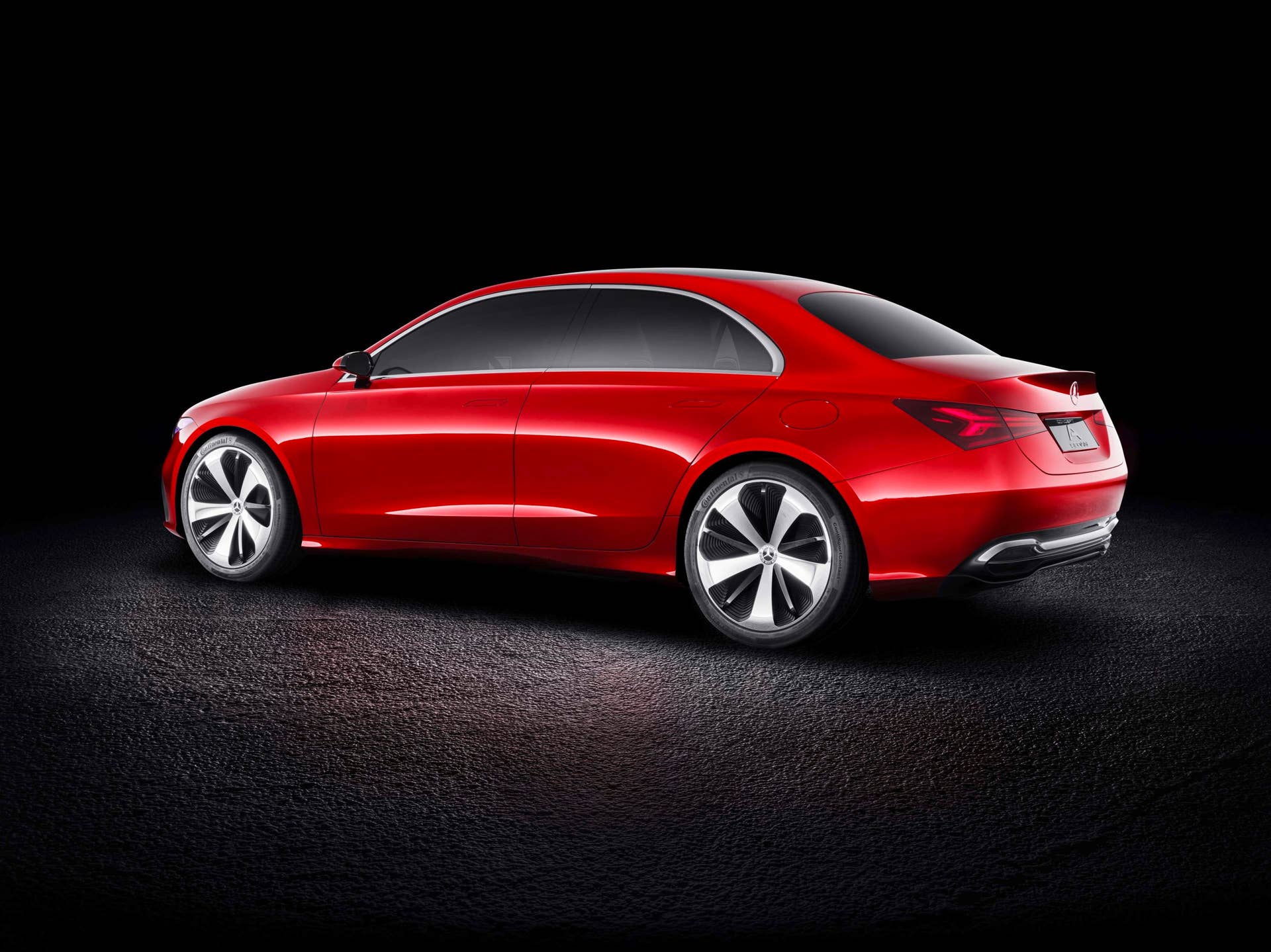 mercedes concept a back