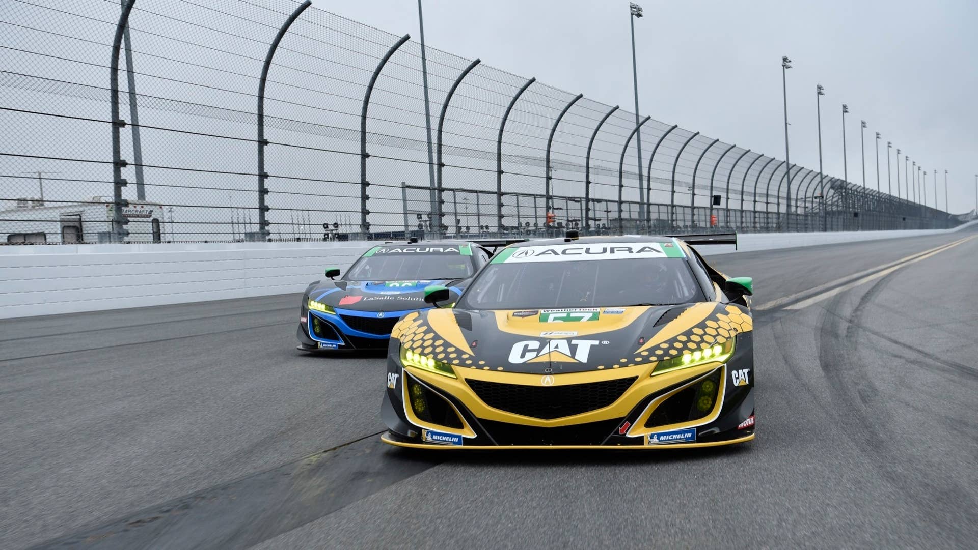 No. 57 Heinricher Racing with Meyer Shank Racing Acura NSX GT3 Evo