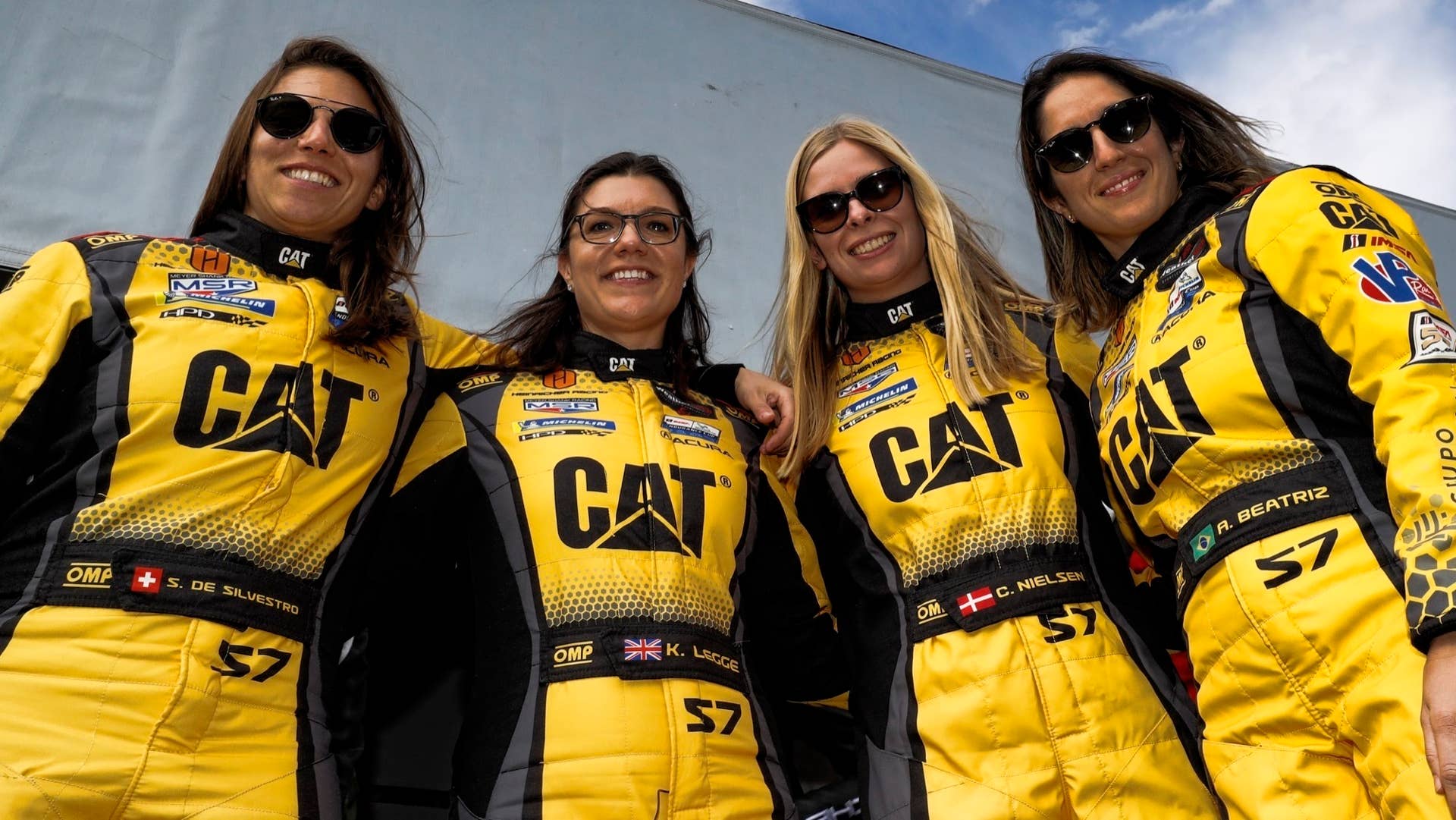 No. 57 Heinricher Racing with Meyer Shank Racing Acura NSX GT3 Evo