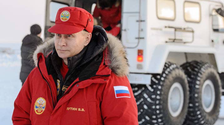President Putin Visits Franz Josef Land.