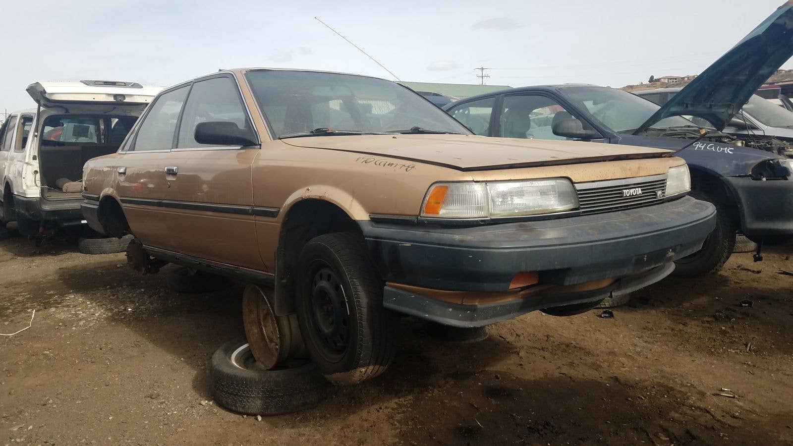 1990 Toyota Camry in Colorado wrecking yard