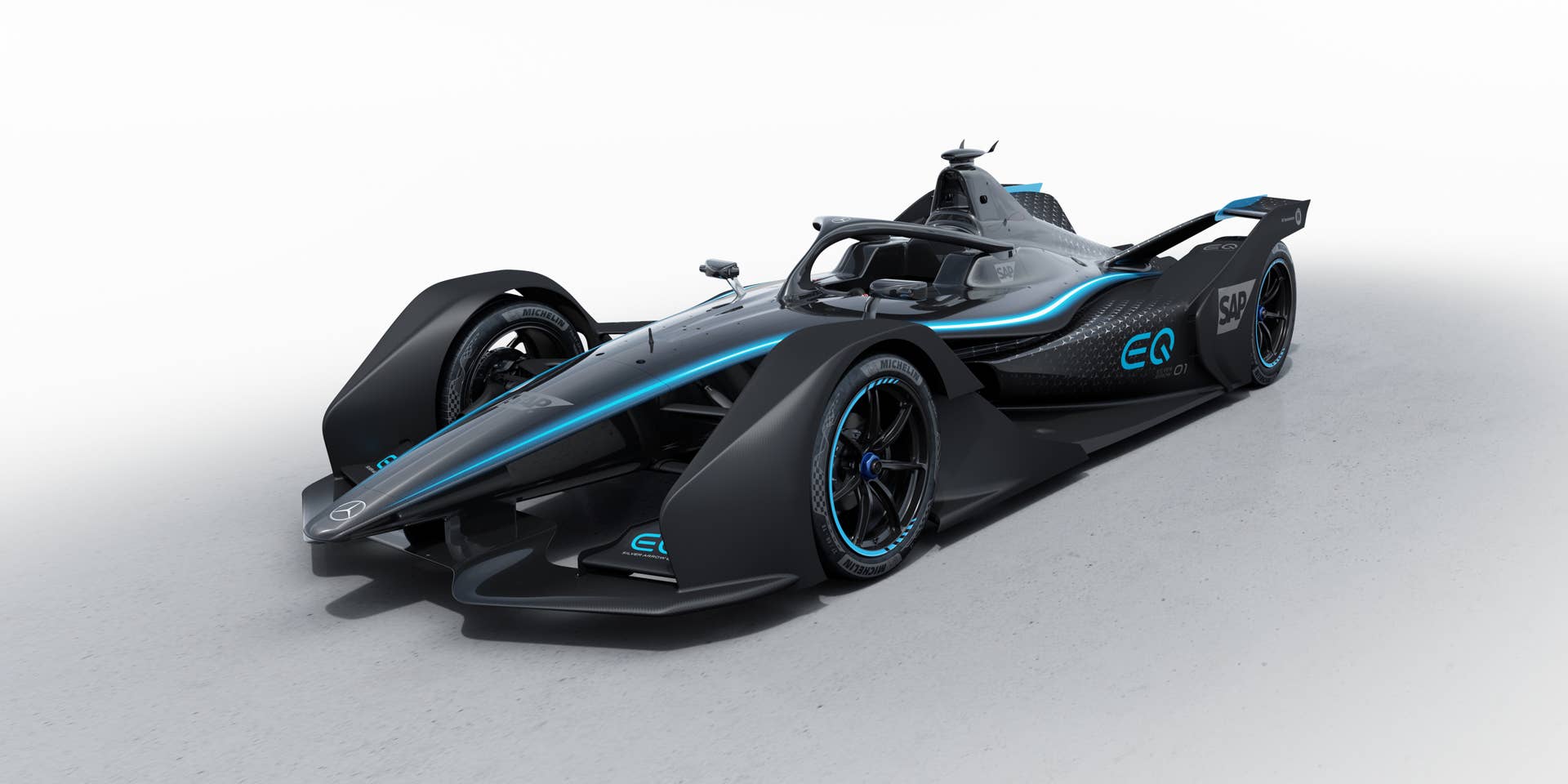 Mercedes-Benz Silver Arrow 01 Formula E Car