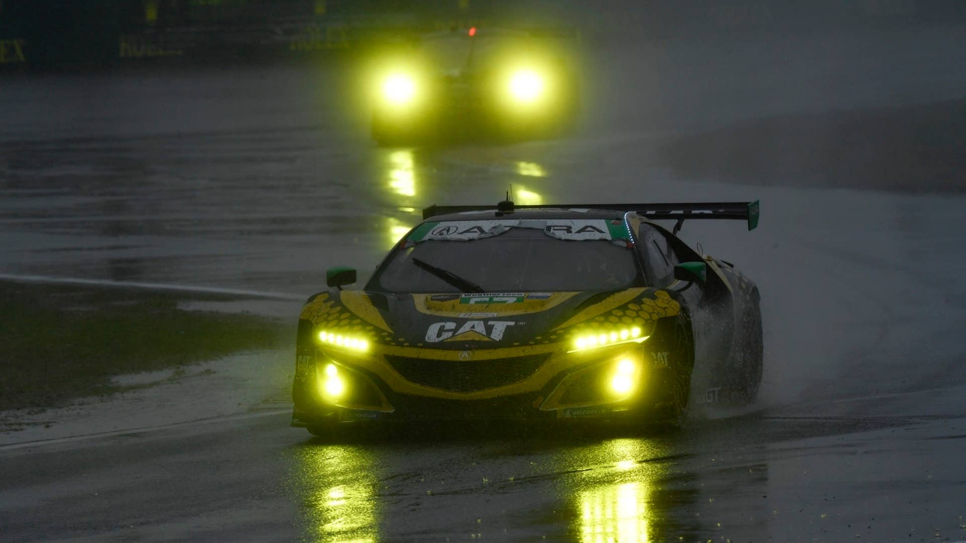 No. 57 Heinricher Racing with Meyer Shank Racing Acura NSX GT3 Evo