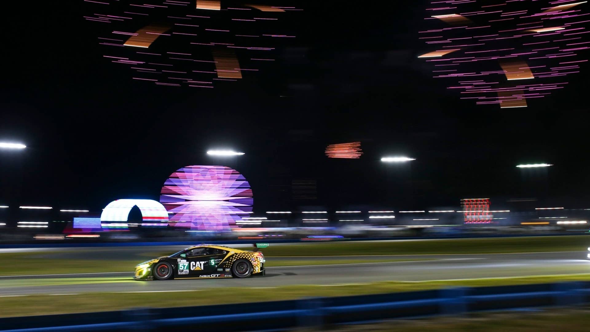 No. 57 Heinricher Racing with Meyer Shank Racing Acura NSX GT3 Evo