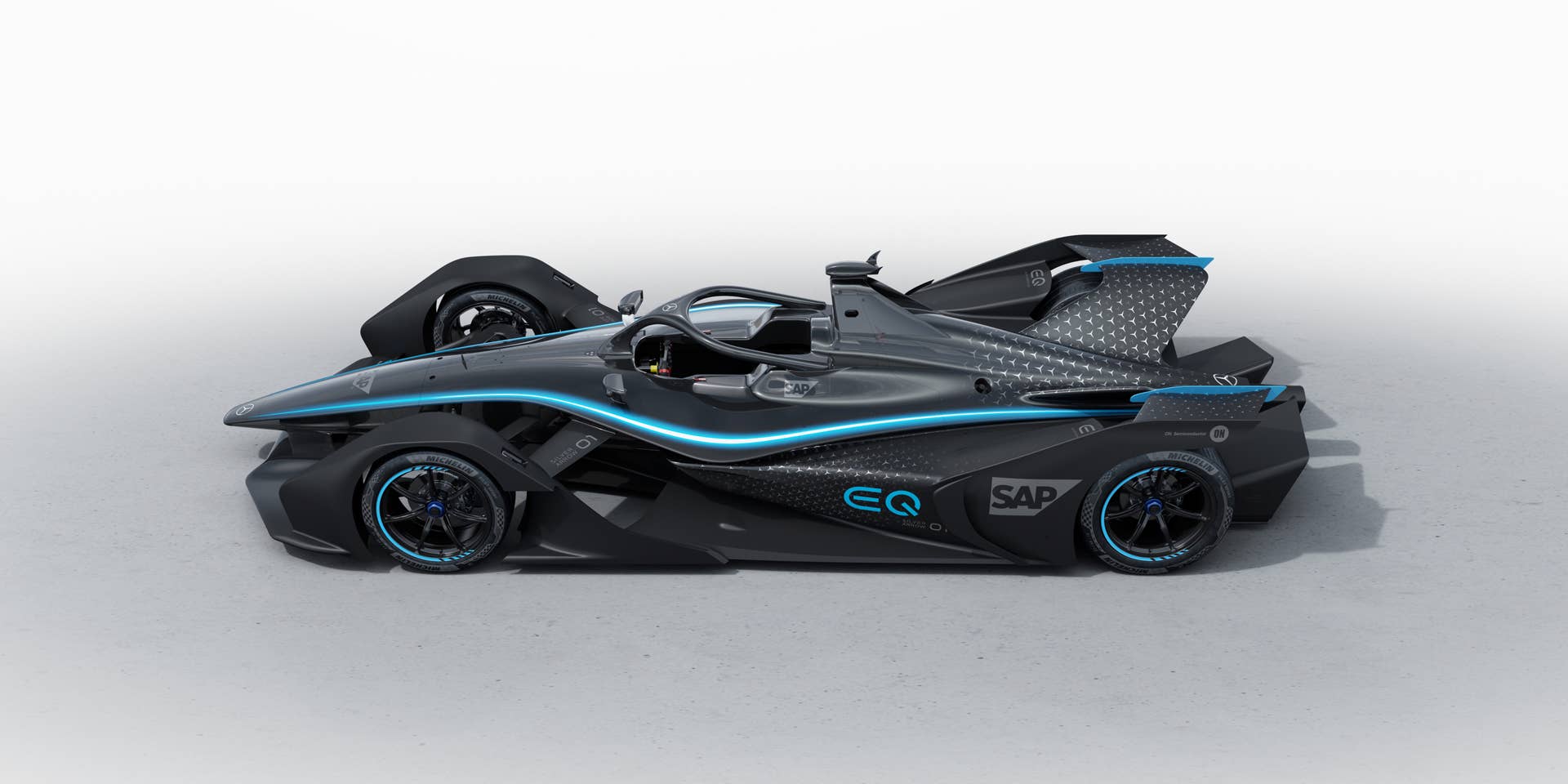 Mercedes-Benz Silver Arrow 01 Formula E Car