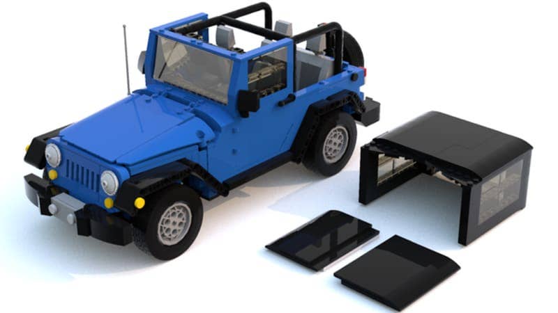 Lego Jeep Wrangler JK
