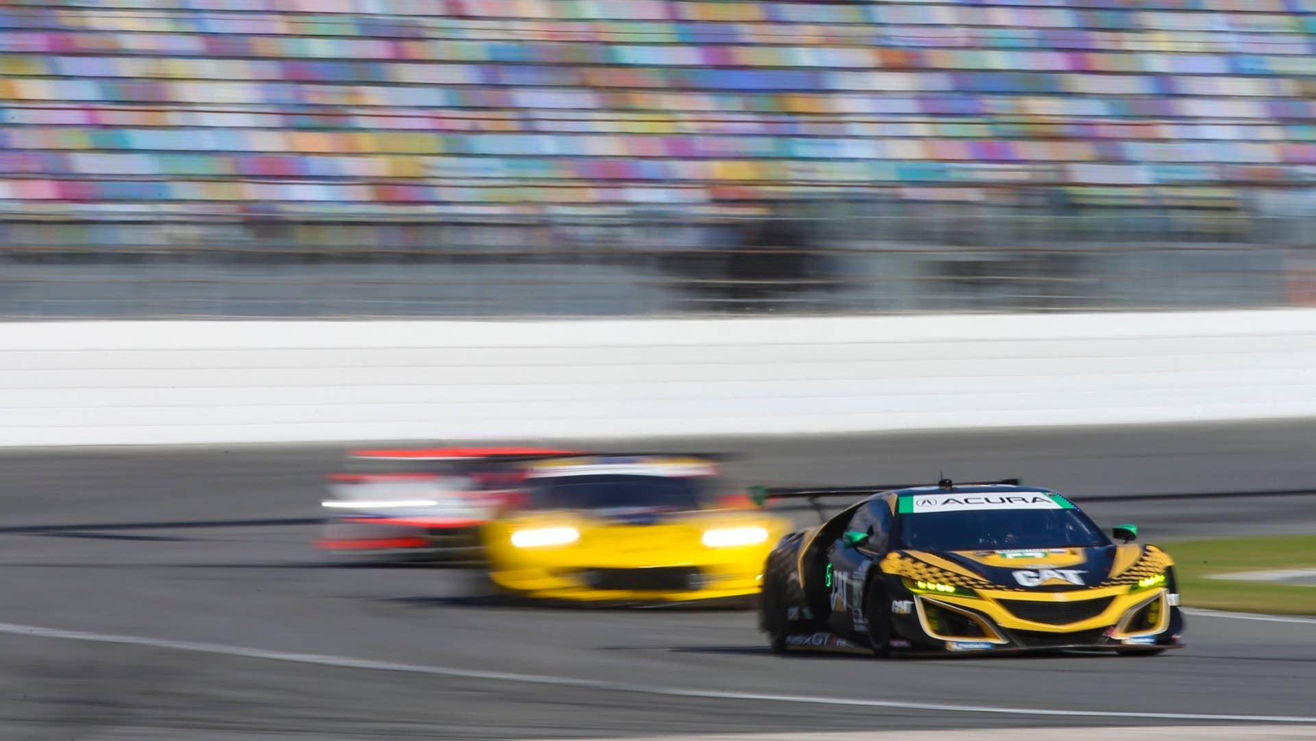 No. 57 Heinricher Racing with Meyer Shank Racing Acura NSX GT3 Evo