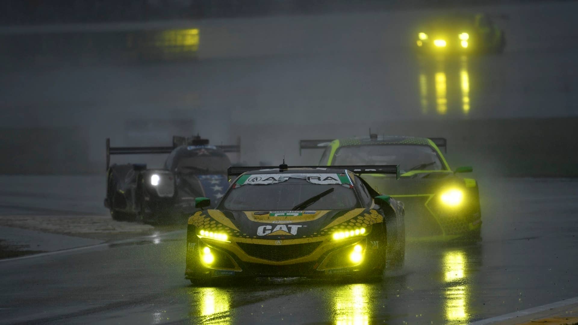 No. 57 Heinricher Racing with Meyer Shank Racing Acura NSX GT3 Evo