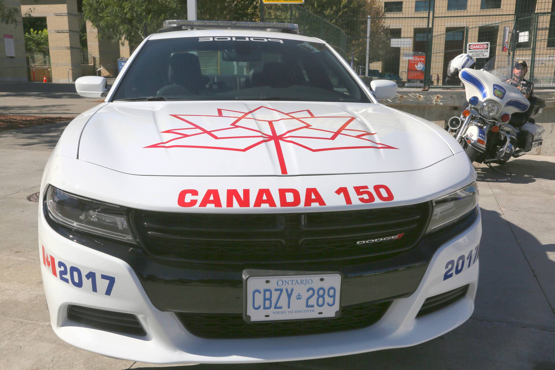 Peel Regional Police car decorated with the 'Canada 150' emblem in Mississauga, Ontario Canada, in celebration of the 150th birthday of Canada. The 150th anniversary of Canada (the 150th anniversary of Confederation) took place on July 1, 2017, with many celebrations across the country. (Photo by Creative Touch Imaging Ltd./NurPhoto via Getty Images)