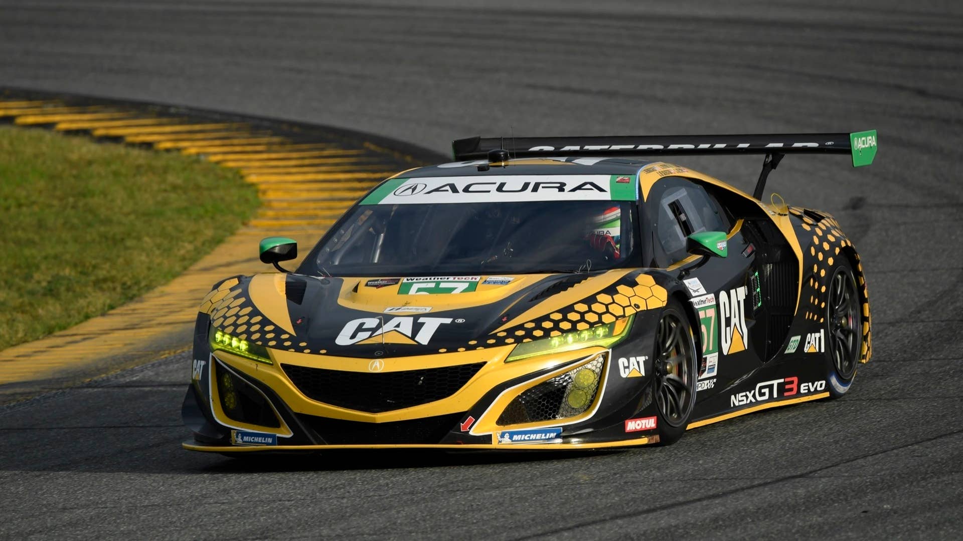No. 57 Heinricher Racing with Meyer Shank Racing Acura NSX GT3 Evo