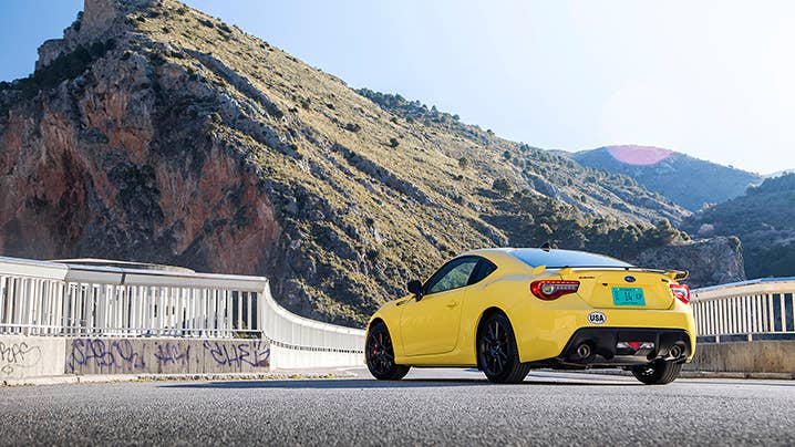 2017 Subaru BRZ Series.Yellow