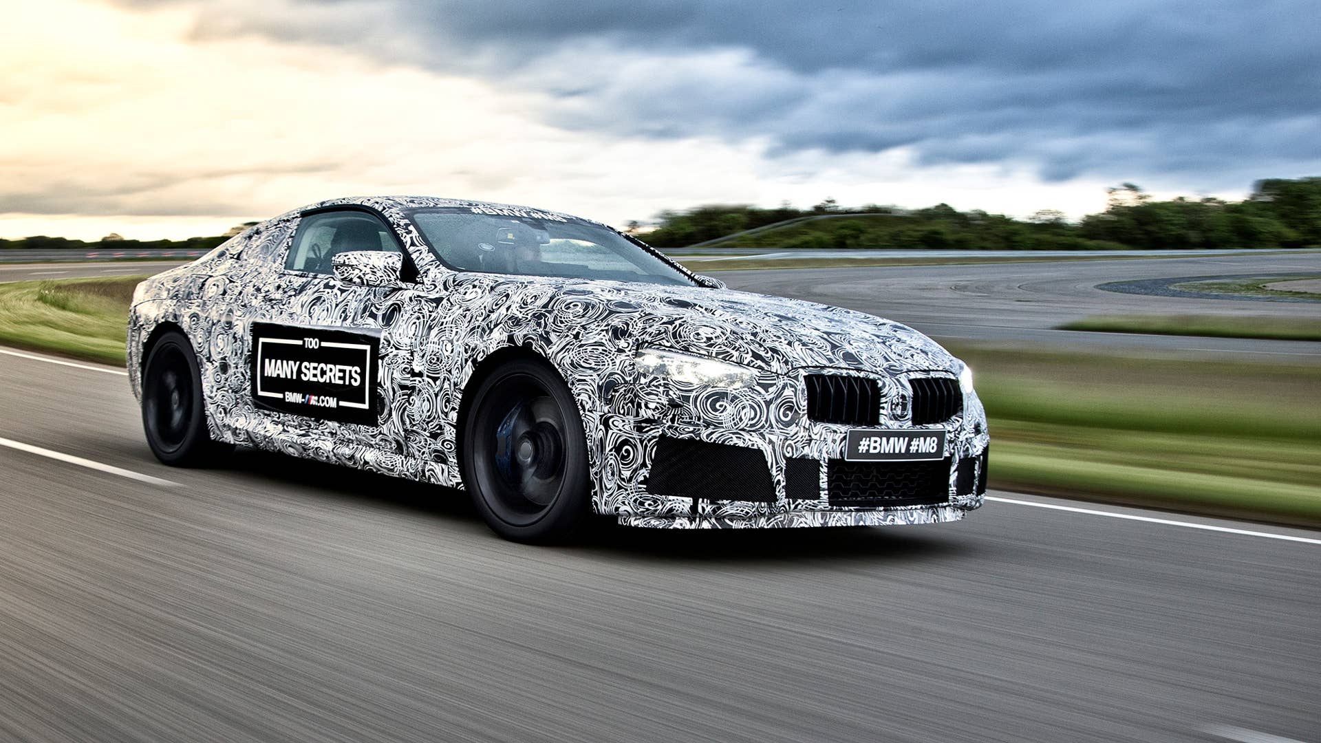 BMW M8 Prototype quarter