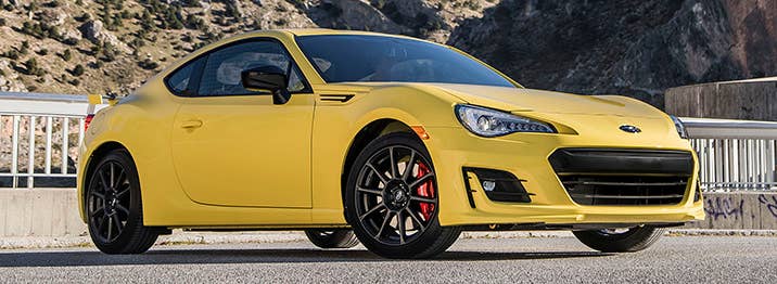 2017 Subaru BRZ Series.Yellow