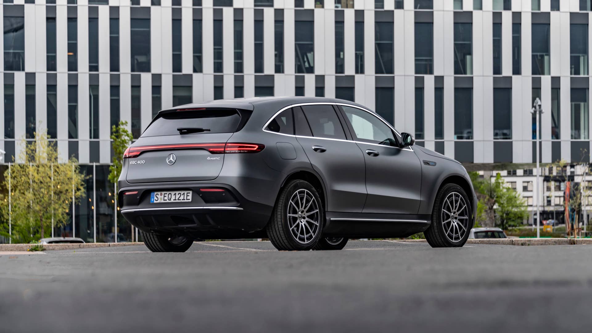 2020 Mercedes-Benz EQC electric luxury crossover.
