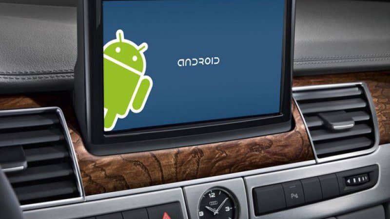 An attendee uses a gesture controlled Android based control panel inside an Audi AG demonstration automobile, produced by Volkswagen AG (VW), at the IAA Frankfurt Motor Show in Frankfurt, Germany, on Tuesday, Sept. 15, 2015. The Frankfurt International Motor Show starts on Thursday, and nearly one million visitors are expected to view the latest must-have vehicles and motoring technology from over 1,000 exhibitors in a space equivalent to 33 soccer fields. Photographer: Martin Leissl/Bloomberg via Getty Images