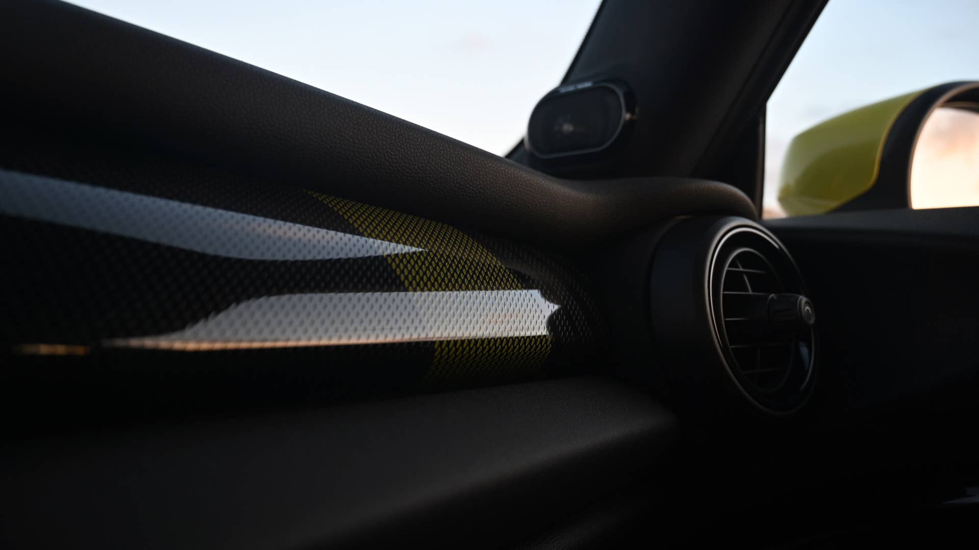 Mini Cooper SE electric hatchback interior