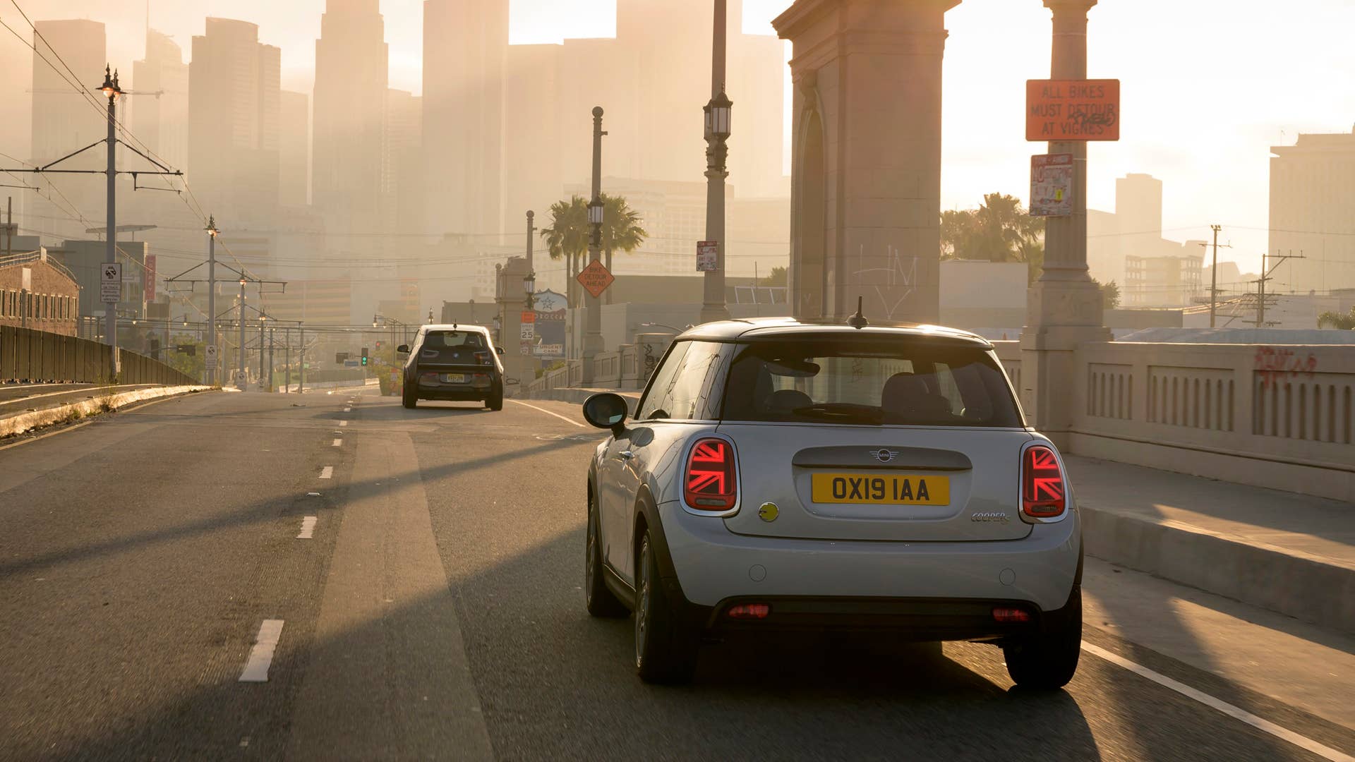 Mini Cooper SE electric hatchback rear
