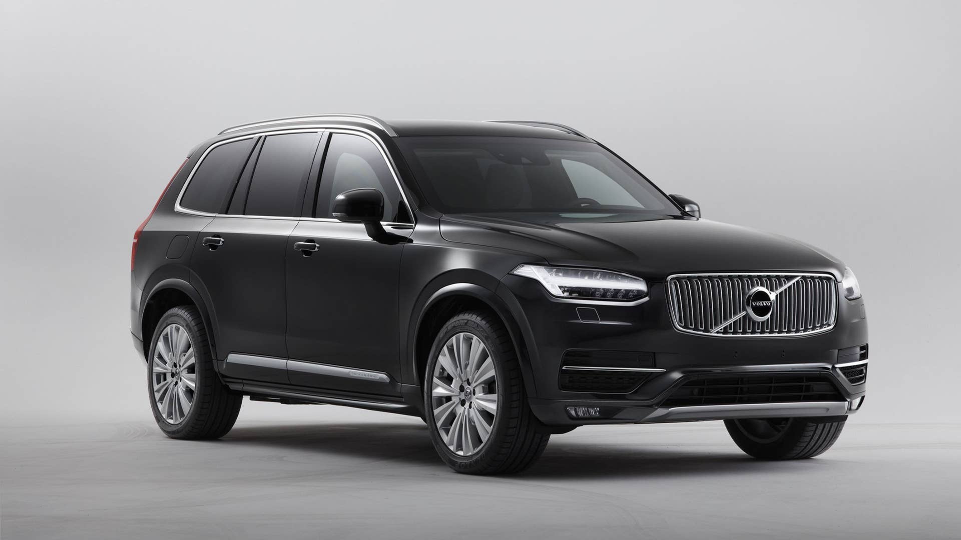 The armored Volvo SUV looks like a normal XC90.
