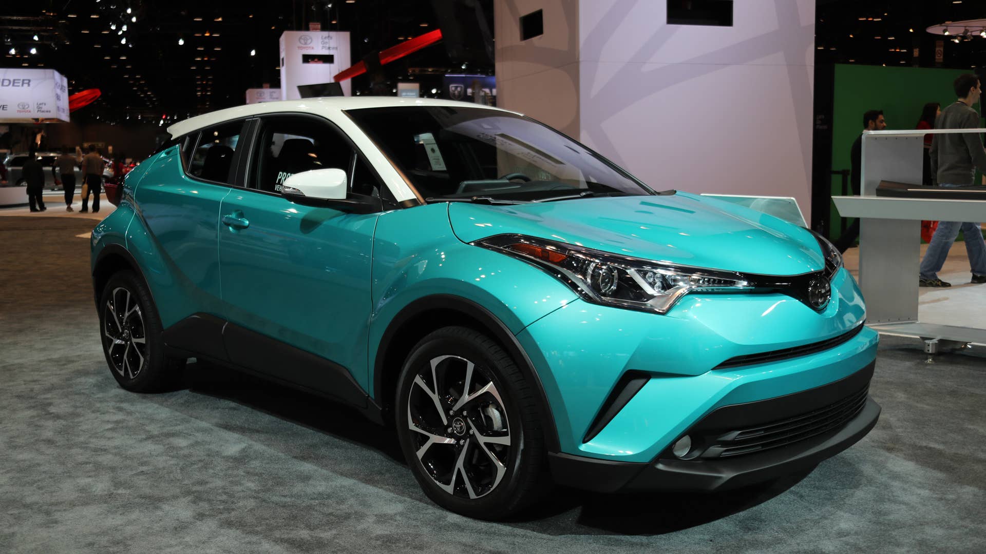 2018 toyota c-hr teal