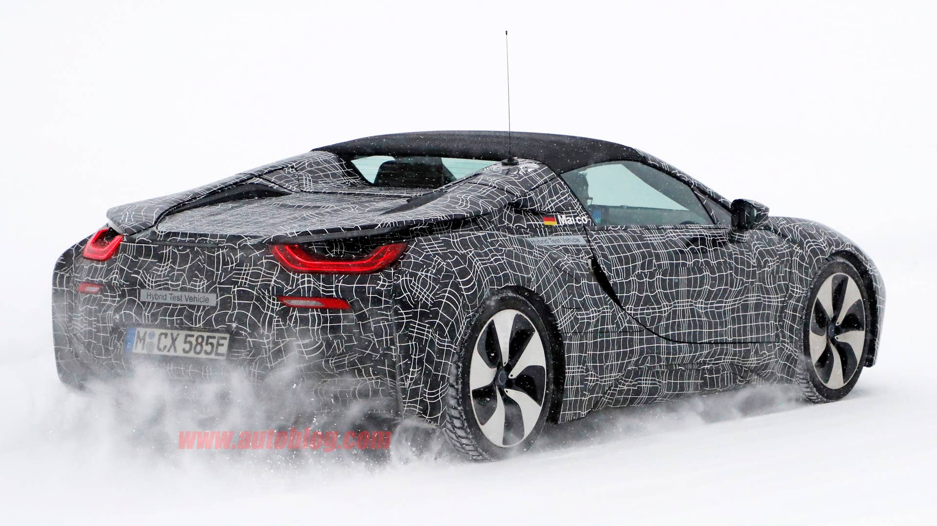 2018 BMW i8 Spyder