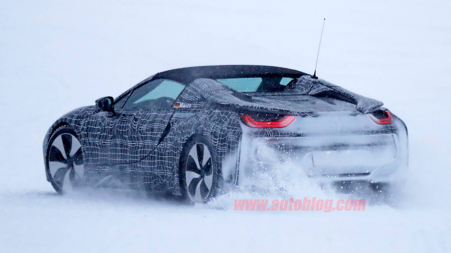 2018 BMW i8 Spyder